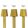 3/32" 4-Week Tapered Backfill Gold Carbide Bit (F - C)