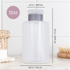 12oz. Push Down Liquid Dispenser Bottle