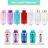10oz. Push Down Liquid Dispenser Bottle