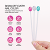 100pc Spoon Shape Tip Sticks w/ Ring Holder
