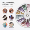 Assorted Shape & Color Crystal Rhinestones