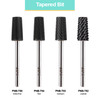 3/32” Tapered Barrel DLC Black Carbide Bit (XF - C)