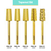 3/32” Tapered Barrel Gold Carbide Bit (XF - XC)