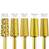 3/32” Tapered Barrel Gold Carbide Bit (XF - XC)