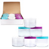 120G/120ML 4 Oz High Quality Plastic Cosmetic Sample Jars with Assorted Lids