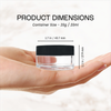 20G/20ML Plastic Clear Cosmetic Sample Jars (High Quality)