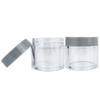 30g/30ml (1 oz) Plastic Clear Cosmetic Sample Jars (High Quality)