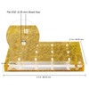 Rectangle 12 Hole Acrylic Nail Drill Bit Holder