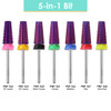 3/32" 5-in-1 Two-Way Purple Carbide Bit (XF - 3XC)