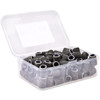  PANA 100 Pieces Black Nail Sanding Bands (Grit 80, 100, 120, 150, 180, 240)