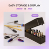 Rectangle 30 Hole Plastic Drill Bit Holder
