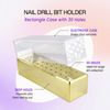 Rectangle 30 Hole Plastic Drill Bit Holder