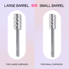 3/32" Crystal Top Large Barrel Silver Carbide Bit  (XF - 4XC)