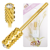 3/32" Crystal Top Large Barrel Gold Carbide Bit  (XF - 4XC)