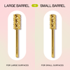 3/32" Crystal Top Small Barrel Gold Carbide Bit  (XF - 4XC)