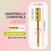 3/32" Crystal Top Small Barrel Gold Carbide Bit  (XF - 4XC)