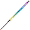 3D Sculpture Nail Art Brush with Glitter Rainbow Clear Acrylic Handle 3D Sculpture Nail Art Brush with Glitter Rainbow Clear Acrylic Handle
