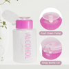 6oz. Labeled Push Down Liquid Dispenser Bottle
