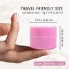 7G/7ML (0.25 oz) Plastic Cosmetic Sample Jars (Opaque)