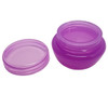 10G/10ML Plastic Cosmetic Sample Jars (Frosted)