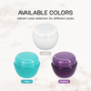 50g/50ml (1.7 oz) Plastic Cosmetic Sample Jars (Frosted)