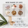 5G/5ML (0.18 oz) Plastic Clear Cosmetic Sample Jars (High Quality)