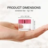 7G/7ML (0.25 oz) Plastic Clear Cosmetic Sample Jars (High Quality)