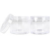 120g/120ml (4 oz) Plastic Cosmetic Sample Jars (High Quality)