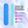 Mini Double Sided Emery Board Nail Files - Blue (Grits: 80/80 to 180/240)