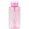 PANA Brand 10 oz. Pink No Wording Liquid Push Down Pump Dispenser