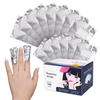 100pcs Gel Nail Polish Remover Wrap Foils with Cotton Pad and Nail Gel Remover Tool 