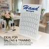 "Hand Designs" 50 Slot Display Board