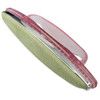 Chamois Nail Buffer with Handle and Removable Cover