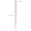 4.5" Wooden Cuticle Pusher Applicator