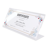 Clear Acrylic Countertop License Holder Display/Stand