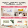 Clear Acrylic Wall Mount Business License Holder Display