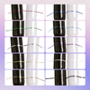 Nail Art Glitter Sticker Strip Tape (Assorted 10 Color Set)