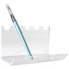 5-Slot Vertical Acrylic Brush Display Stand