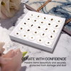25 Jar Display Tray with Foam Jar Inserts