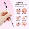 Dual End Rounded Stainless Steel Cuticle Pusher
