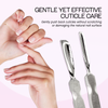 Dual End Rounded Stainless Steel Cuticle Pusher