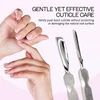 Dual End Rounded Stainless Steel Cuticle Pusher