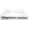 White Nail Organizer Station