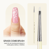 Ginza Grass Comb Nail Art Brush