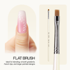 Ginza Flat Gel Nail Art Brush #15