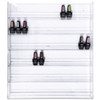 Clear Acrylic Nail Polish Wall-Mounted Rack (Fits up to 120 Bottles)