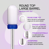 3/32" Round Top Large Barrel White Ceramic Bit (F-C)