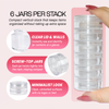 Stackable Clear Jars (5g/10g)