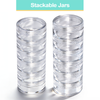 Stackable Clear Jars (5g/10g)
