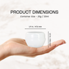 20g/20ml Plastic Cosmetic Sample Jars (Frosted)